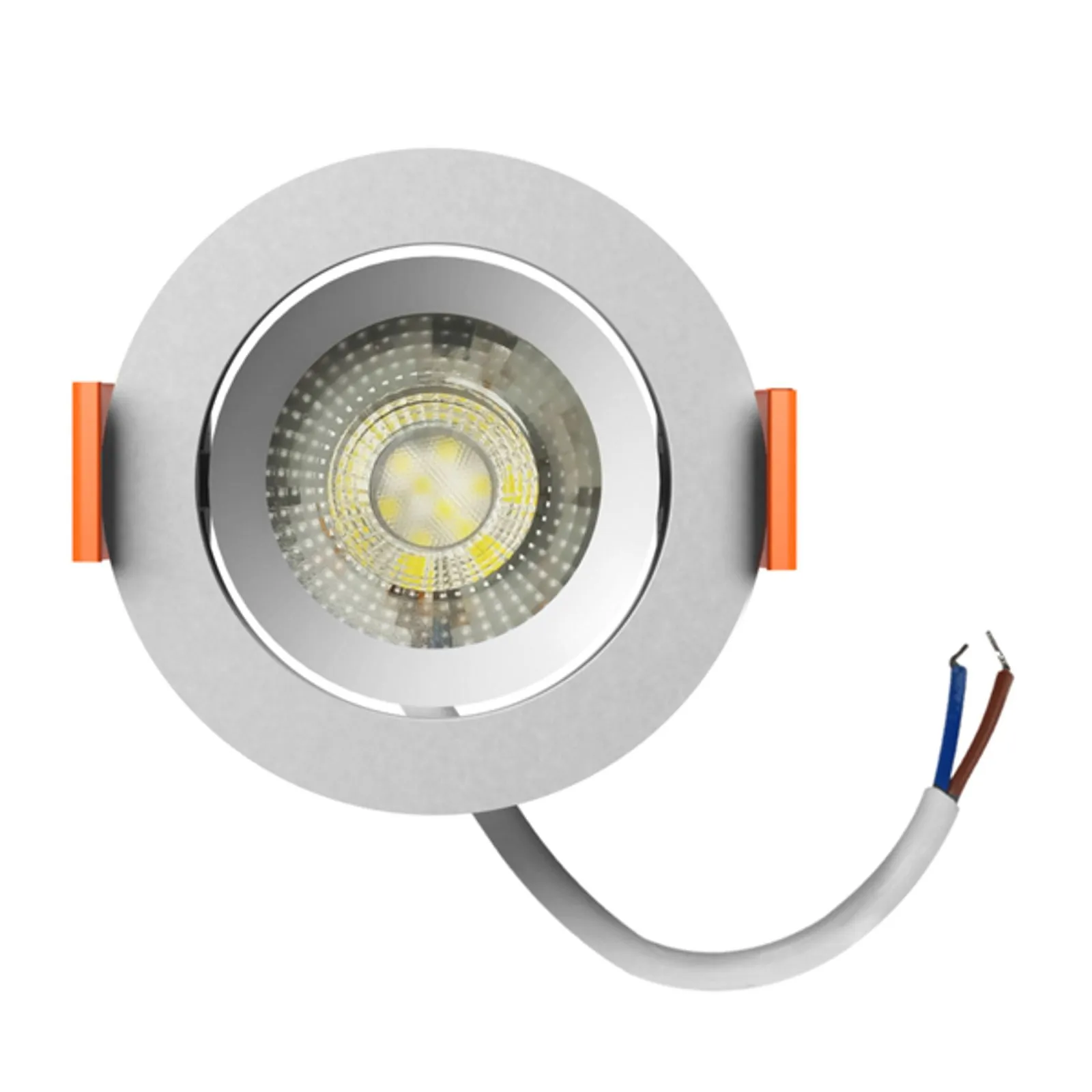 Spot LED Easy Decor Embutir Redondo Branco 3W