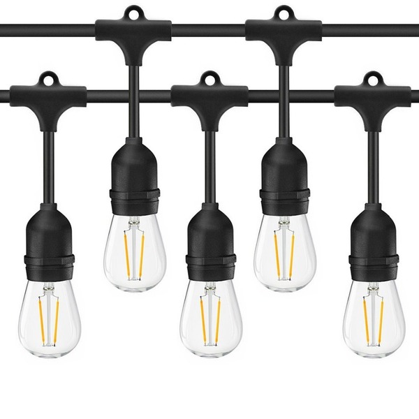 Cord&atilde;o de Luzes Varal 5 L&acirc;mpadas E27