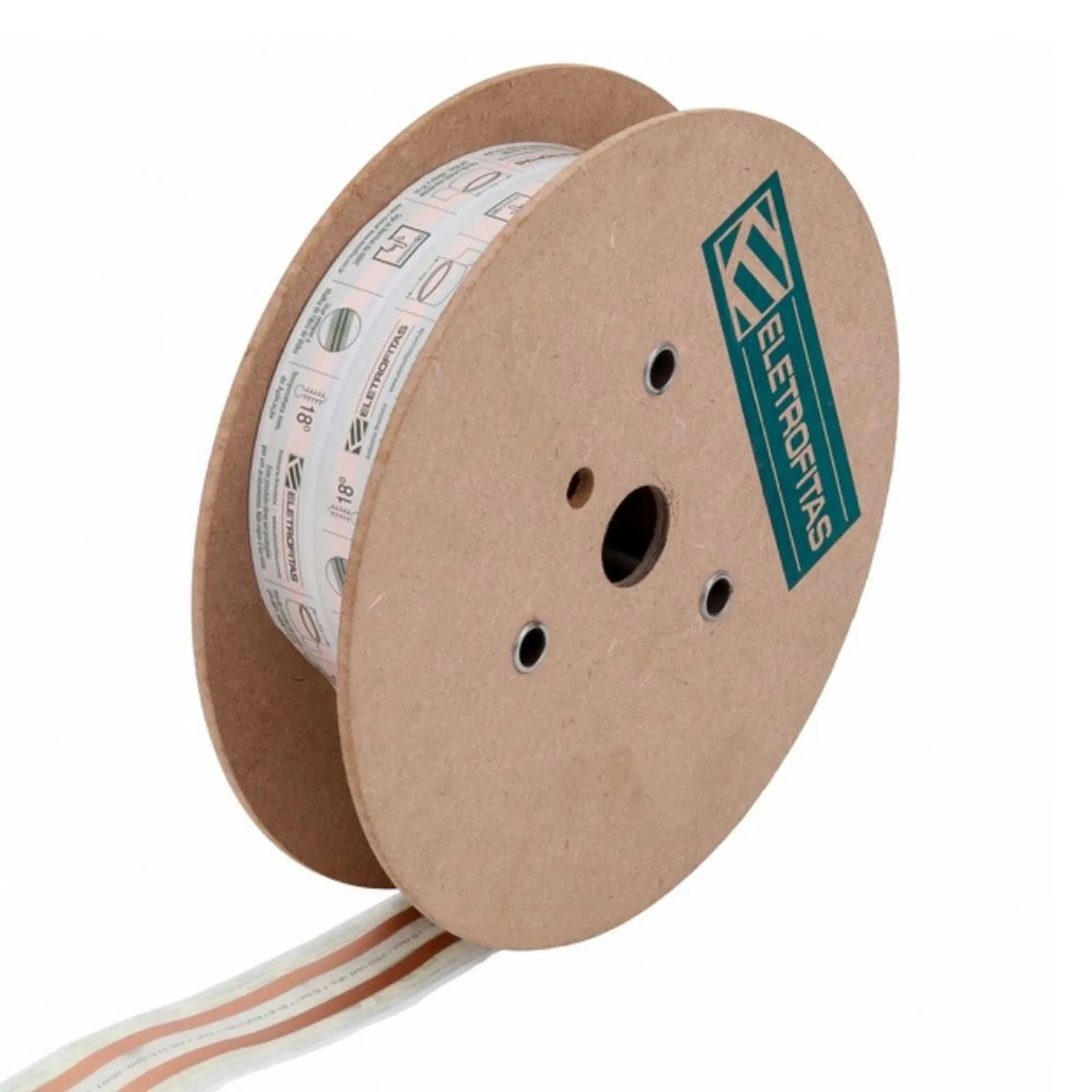 Eletrofita 2 Pistas 15A Equival&ecirc;ncia Cabo 1,5mm&sup2;